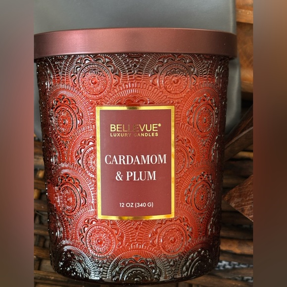 Red and Brown Candle Gift Set - Picture 5 of 11